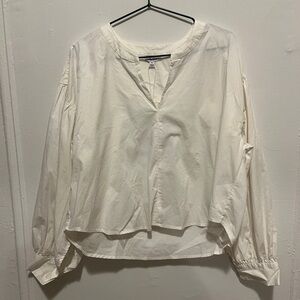 Pistola white puff sleeve top